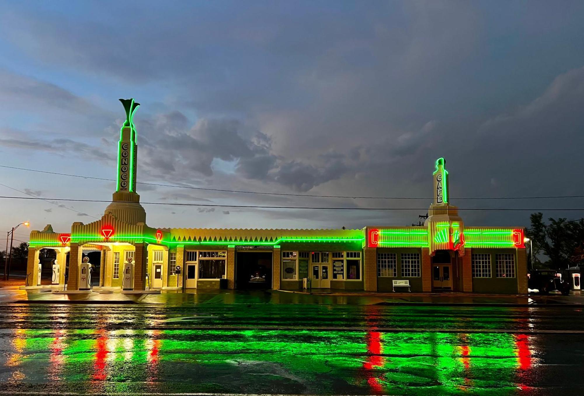 Western Motel Shamrock Exterior photo